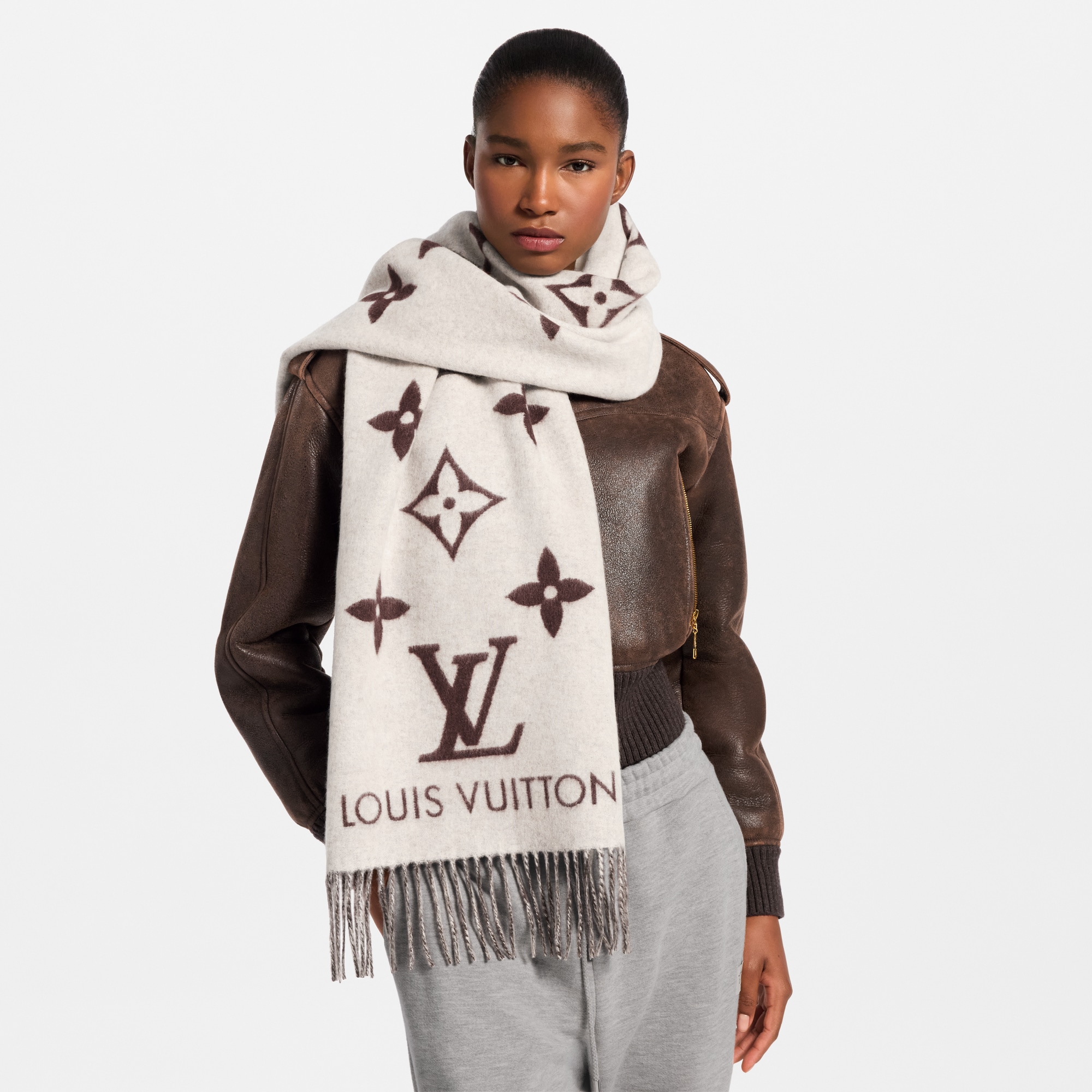 LOUIS VUITTON マフラー　レイキャビック マフラー・レイキャビック S00｜ルイ・ヴィトン 公式サイト - M9A277